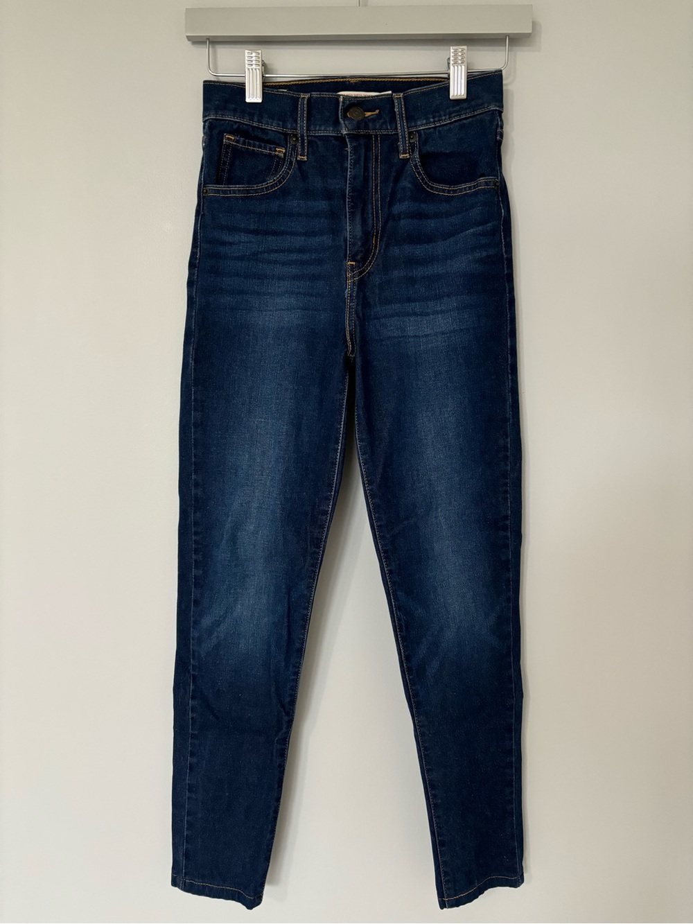 Levi’s Dark Blue Mile High Super Skinny Women’s Jeans Size25
